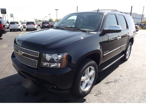 Black Chevrolet Tahoe LTZ 4x4.  Click to enlarge.