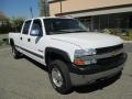 Front 3/4 View of 2002 Chevrolet Silverado 2500 LS Crew Cab 4x4 #12