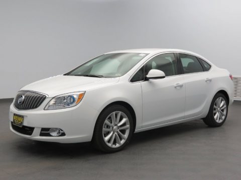 Summit White Buick Verano FWD.  Click to enlarge.