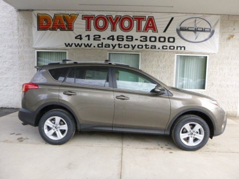 Pyrite Mica Toyota RAV4 XLE AWD.  Click to enlarge.