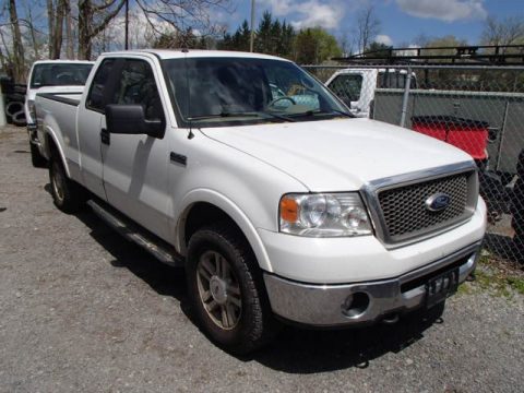 Oxford White Ford F150 XLT SuperCab 4x4.  Click to enlarge.