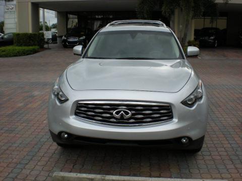 Liquid Platinum Metallic Infiniti FX 50 AWD S.  Click to enlarge.
