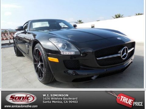 Obsidian Black Metallic Mercedes-Benz SLS AMG GT Roadster. Click to enlarge. Obsidian Black Metallic Mercedes-Benz SLS AMG GT Roadster. Click to enlarge.