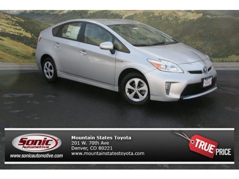 Classic Silver Metallic Toyota Prius Four Hybrid. Click to enlarge. Classic Silver Metallic Toyota Prius Four Hybrid. Click to enlarge.