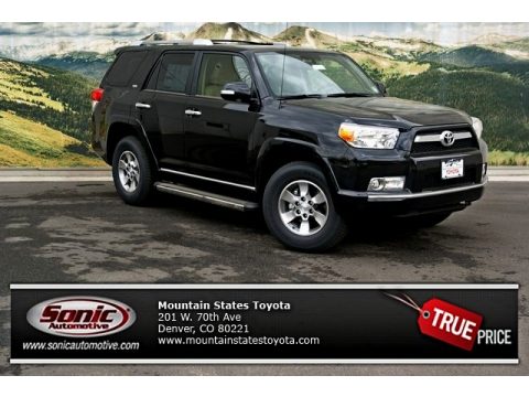 Black Toyota 4Runner SR5 4x4.  Click to enlarge.