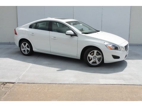 Ice White Volvo S60 T5.  Click to enlarge.
