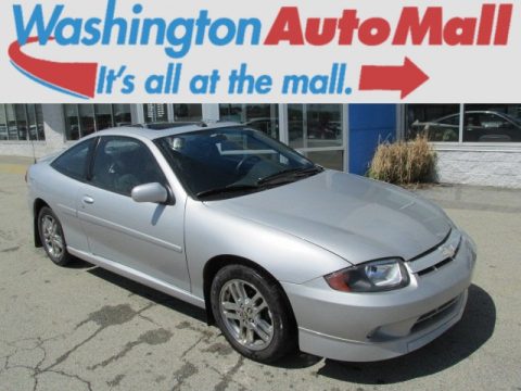 Ultra Silver Metallic Chevrolet Cavalier LS Sport Coupe.  Click to enlarge.