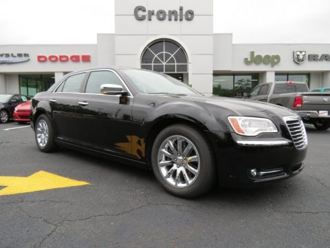 Gloss Black Chrysler 300 C.  Click to enlarge.