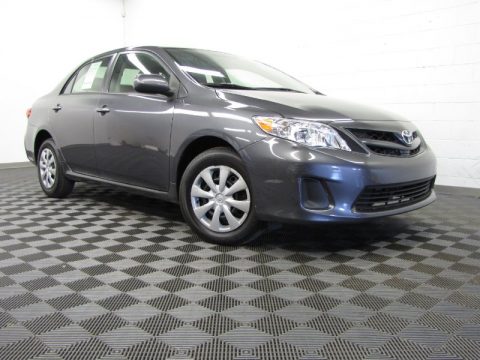 Magnetic Gray Metallic Toyota Corolla LE.  Click to enlarge.