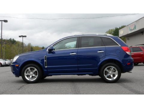 Blue Topaz Metallic Chevrolet Captiva Sport LTZ AWD.  Click to enlarge.