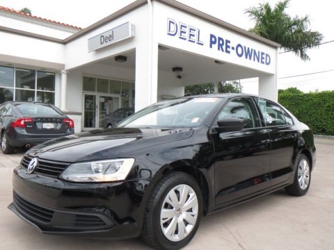 Black Volkswagen Jetta S Sedan.  Click to enlarge.