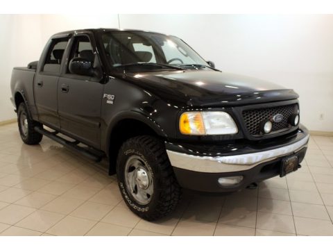 Black Ford F150 XLT SuperCrew 4x4.  Click to enlarge.