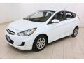 Front 3/4 View of 2012 Hyundai Accent GLS 4 Door #3