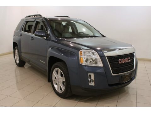 Steel Blue Metallic GMC Terrain SLT.  Click to enlarge.