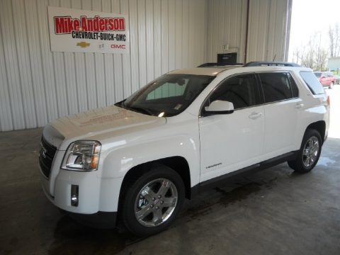 Summit White GMC Terrain SLE AWD.  Click to enlarge.