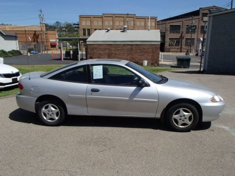 Ultra Silver Metallic Chevrolet Cavalier Coupe.  Click to enlarge.