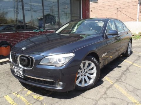 Deep Sea Blue Metallic BMW 7 Series 750Li xDrive Sedan.  Click to enlarge.