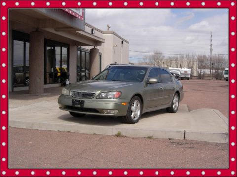 Millenium Jade Green Infiniti I 30 Sedan.  Click to enlarge.