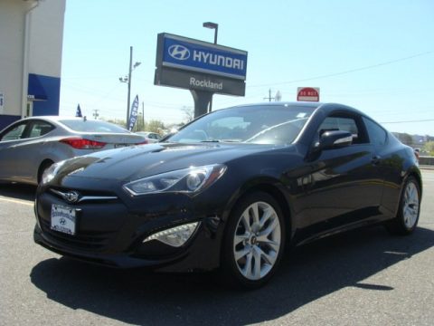 Becketts Black Hyundai Genesis Coupe 3.8 Grand Touring.  Click to enlarge.