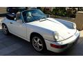 Front 3/4 View of 1990 Porsche 911 Carrera 2 Cabriolet #16