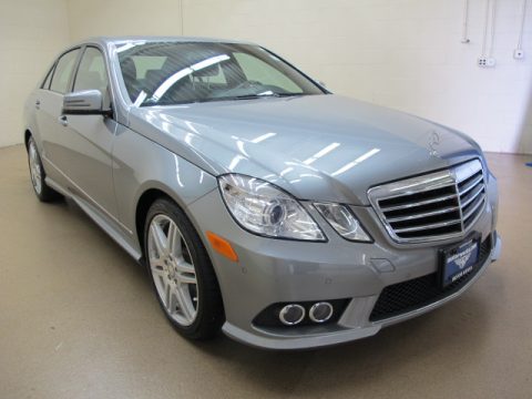 Palladium Silver Metallic Mercedes-Benz E 350 4Matic Sedan.  Click to enlarge.