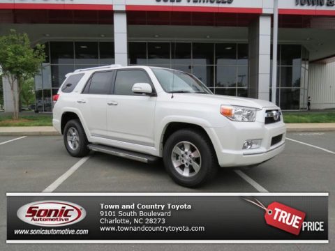 Blizzard White Pearl Toyota 4Runner SR5.  Click to enlarge.