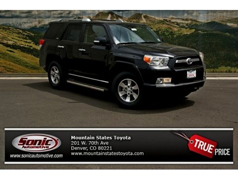 Black Toyota 4Runner SR5 4x4.  Click to enlarge.