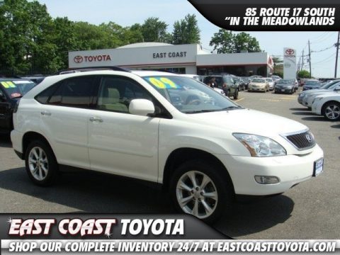 Crystal White Mica Lexus RX 350 AWD.  Click to enlarge.