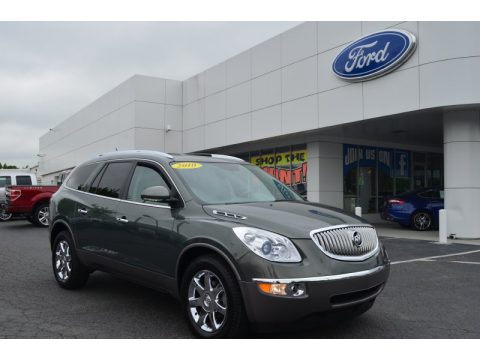 Gray Green Metallic Buick Enclave CXL.  Click to enlarge.