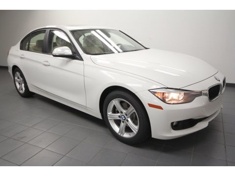 Alpine White BMW 3 Series 328i Sedan.  Click to enlarge.