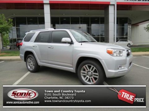 Classic Silver Metallic Toyota 4Runner Limited.  Click to enlarge.