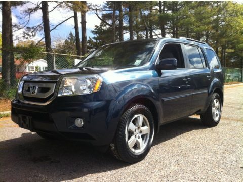 Bali Blue Pearl Honda Pilot EX 4WD.  Click to enlarge.