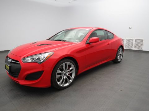 Tsukuba Red Hyundai Genesis Coupe 2.0T R-Spec.  Click to enlarge.