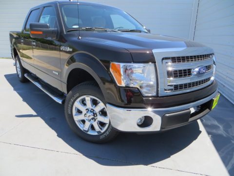 Kodiak Brown Metallic Ford F150 XLT SuperCrew.  Click to enlarge.