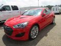Front 3/4 View of 2013 Hyundai Genesis Coupe 2.0T R-Spec #8