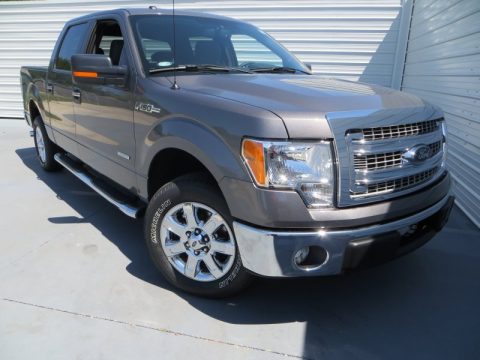Sterling Gray Metallic Ford F150 XLT SuperCrew.  Click to enlarge.