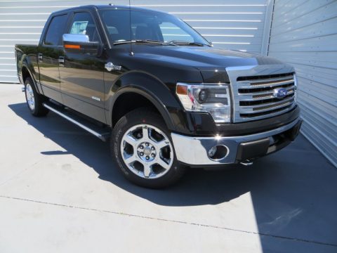 Tuxedo Black Metallic Ford F150 King Ranch SuperCrew 4x4.  Click to enlarge.