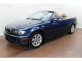 2005 BMW 3 Series 325i Convertible Mystic Blue Metallic 2005 BMW 3 Series 325i Convertible Mystic Blue Metallic