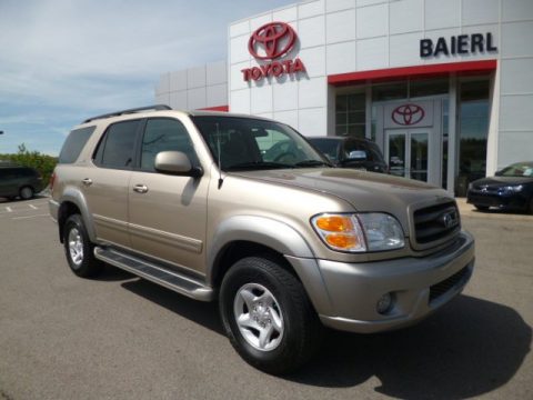 Desert Sand Mica Toyota Sequoia SR5 4WD.  Click to enlarge.