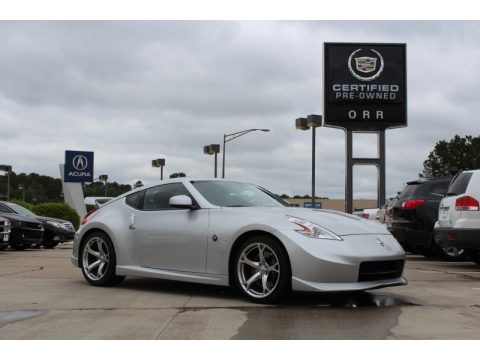 Brilliant Silver Nissan 370Z NISMO Coupe.  Click to enlarge.