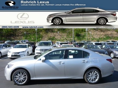 Liquid Platinum Lexus GS 350 AWD.  Click to enlarge.