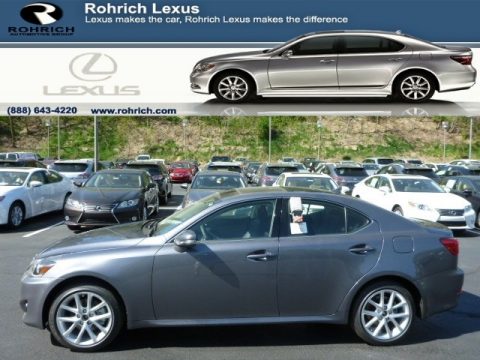 Nebula Gray Pearl Lexus IS 250 AWD.  Click to enlarge.