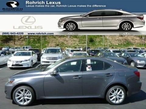 Nebula Gray Pearl Lexus IS 250 AWD.  Click to enlarge.