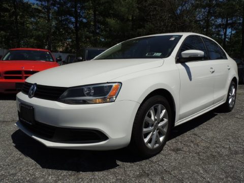 Candy White Volkswagen Jetta SE Sedan. Click to enlarge. Candy White Volkswagen Jetta SE Sedan. Click to enlarge.