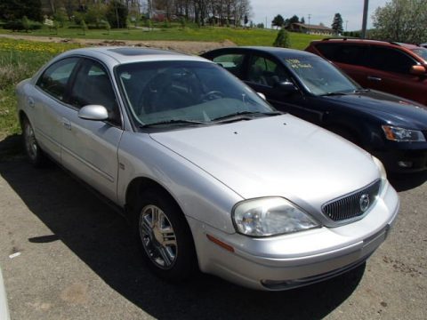 Silver Frost Metallic Mercury Sable LS Premium Sedan.  Click to enlarge.