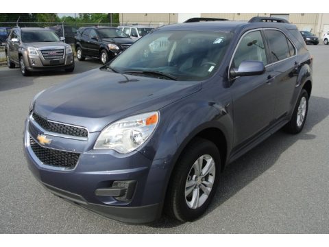 Atlantis Blue Metallic Chevrolet Equinox LT.  Click to enlarge.