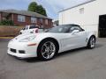 Front 3/4 View of 2011 Chevrolet Corvette Grand Sport Convertible #3