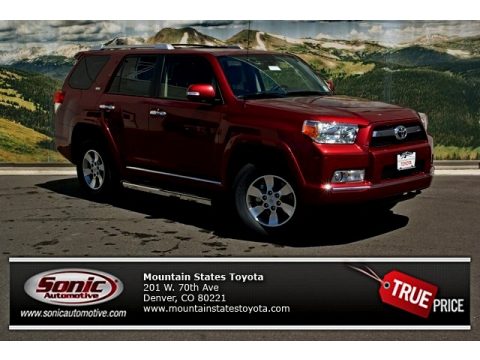 Salsa Red Pearl Toyota 4Runner SR5 4x4.  Click to enlarge.