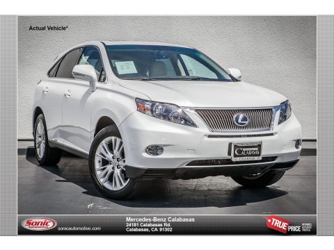 Starfire White Pearl Lexus RX 450h Hybrid. Click to enlarge. Starfire White Pearl Lexus RX 450h Hybrid. Click to enlarge.