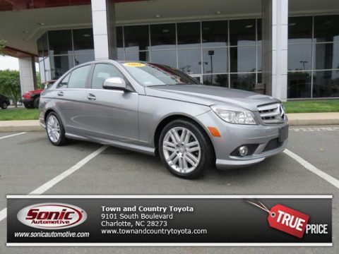 Palladium Silver Metallic Mercedes-Benz C 300 Sport.  Click to enlarge.
